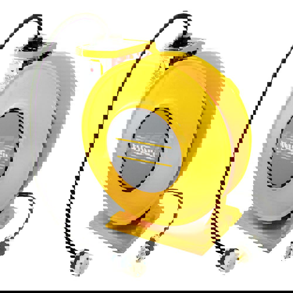 Cord & Cable Reel: 45' Long, Single Nema 5-15 End
