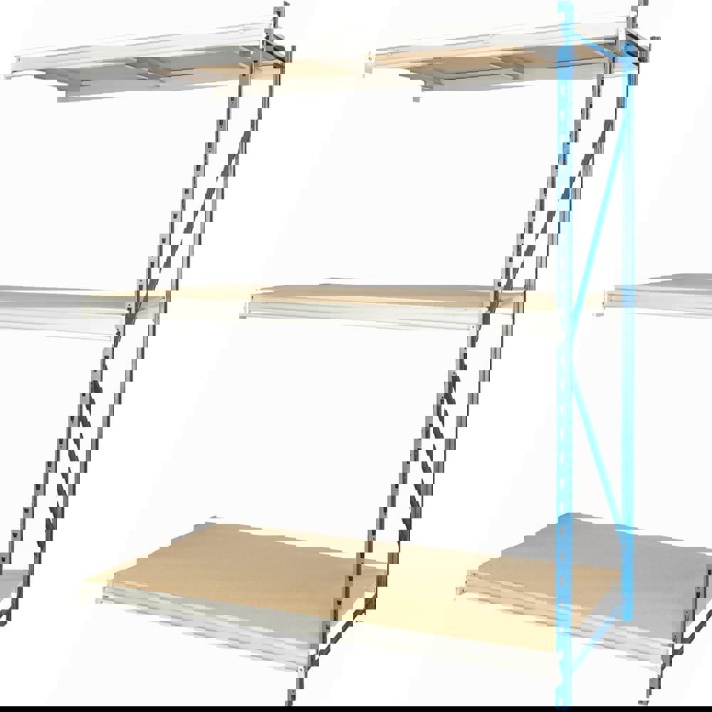 Storage Racks; Rack Type: Bulk Rack Add-On ; Overall Width (Inch): 60 ; Overall Height (Inch): 87 ; Overall Depth (Inch): 48 ; Material: Steel ; Color: Light Gray; Marine Blue