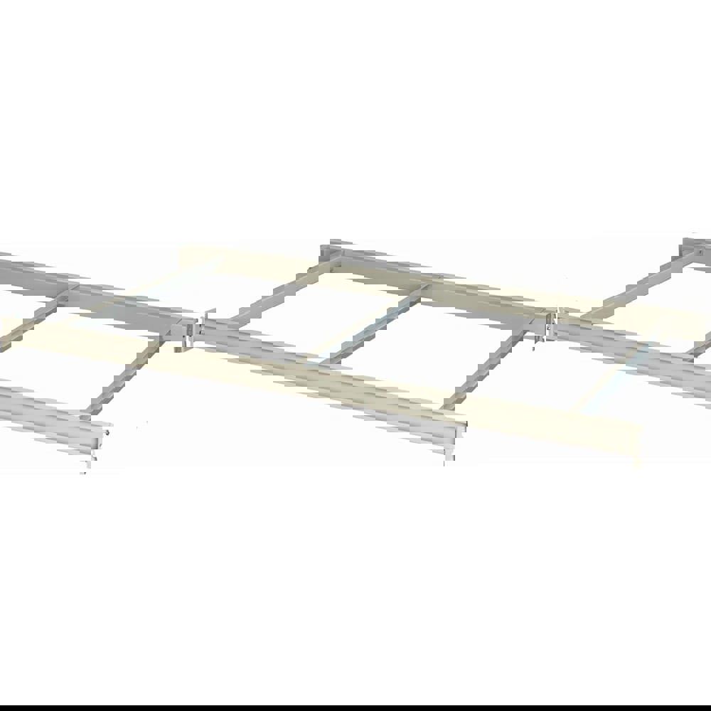 Storage Racks; Overall Width (Inch): 48 ; Overall Height (Inch): 3-1/8 ; Overall Depth (Inch): 24 ; Material: Steel ; Color: Light Gray ; Finish: Powder Coated