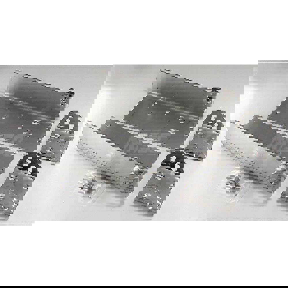 Garage Door Hardware; Hardware Type: Garage Door Bottom Lift and Roller Bracket Assembly, Single End Style ; For Use With: Commercial Doors ; Material: Stainless Steel