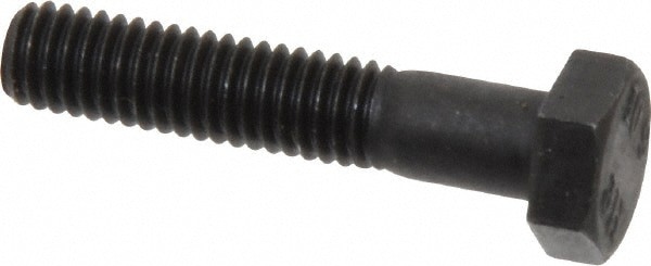Hex Head Cap Screw: M6x1, 30.00 mm Length Under Head, Grade 10.9 Steel, Black Oxide Finish