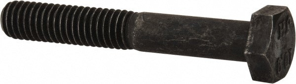 Hex Head Cap Screw: M6 x 1.00 x 40 mm, Grade 10.9 Steel, Black Oxide Finish