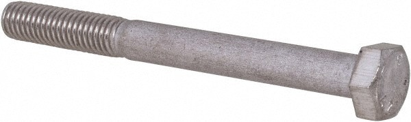 Hex Head Cap Screw: M5 x 0.80 x 50 mm, Grade 18-8 & Austenitic Grade A2 Stainless Steel, Uncoated