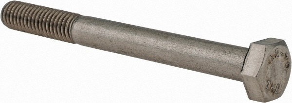 Hex Head Cap Screw: M6 x 1.00 x 60 mm, Grade 18-8 & Austenitic Grade A2 Stainless Steel