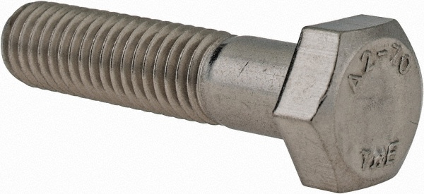 Hex Head Cap Screw: M8 x 1.25 x 35 mm, Grade 18-8 & Austenitic Grade A2 Stainless Steel