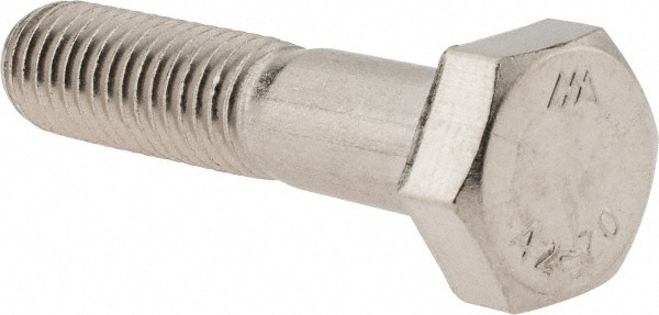 Hex Head Cap Screw: M10 x 1.50 x 45 mm, Grade 18-8 & Austenitic Grade A2 Stainless Steel