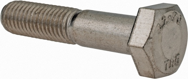 Hex Head Cap Screw: M10 x 1.50 x 50 mm, Grade 18-8 & Austenitic Grade A2 Stainless Steel