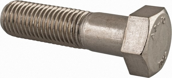 Hex Head Cap Screw: M16 x 2.00 x 60 mm, Grade 18-8 & Austenitic Grade A2 Stainless Steel