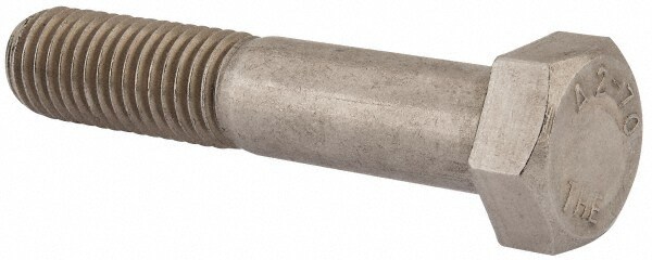 Hex Head Cap Screw: M18 x 2.50 x 90 mm, Grade 18-8 & Austenitic Grade A2 Stainless Steel, Uncoated
