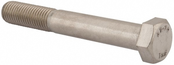 Hex Head Cap Screw: M20 x 2.50 x 140 mm, Grade 18-8 & Austenitic Grade A2 Stainless Steel, Uncoated