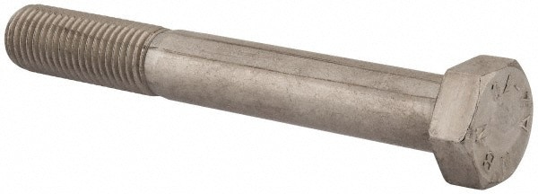 Hex Head Cap Screw: M24 x 3.00 x 180 mm, Grade 18-8 & Austenitic Grade A2 Stainless Steel, Uncoated