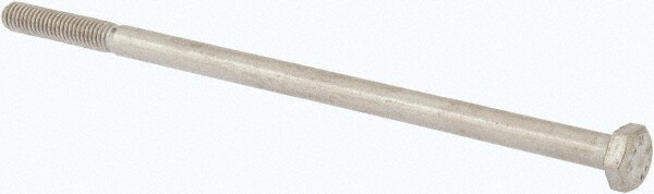 Hex Head Cap Screw: M6 x 1.00 x 130 mm, Grade 316 & Austenitic Grade A4 Stainless Steel, Uncoated
