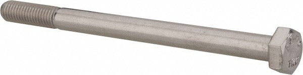Hex Head Cap Screw: M8 x 1.25 x 110 mm, Grade 316 & Austenitic Grade A4 Stainless Steel, Uncoated