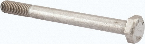 Hex Head Cap Screw: M10 x 1.50 x 110 mm, Grade 316 & Austenitic Grade A4 Stainless Steel, Uncoated
