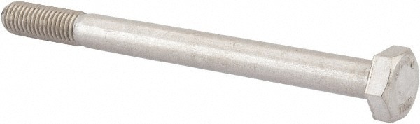 Hex Head Cap Screw: M10 x 1.50 x 120 mm, Grade 316 & Austenitic Grade A4 Stainless Steel, Uncoated