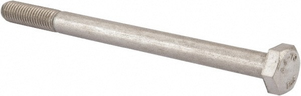 Hex Head Cap Screw: M10 x 1.50 x 140 mm, Grade 316 & Austenitic Grade A4 Stainless Steel, Uncoated