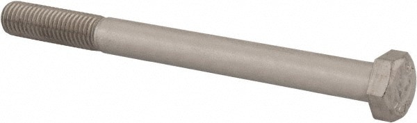 Hex Head Cap Screw: M12 x 1.75 x 140 mm, Grade 316 & Austenitic Grade A4 Stainless Steel, Uncoated