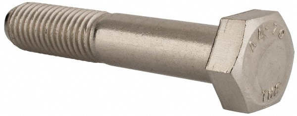 Hex Head Cap Screw: M14 x 2.00 x 75 mm, Grade 316 & Austenitic Grade A4 Stainless Steel, Uncoated