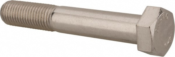 Hex Head Cap Screw: M16 x 2.00 x 100 mm, Grade 316 & Austenitic Grade A4 Stainless Steel, Uncoated