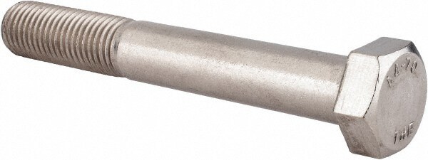Hex Head Cap Screw: M20 x 2.50 x 140 mm, Grade 316 & Austenitic Grade A4 Stainless Steel, Uncoated