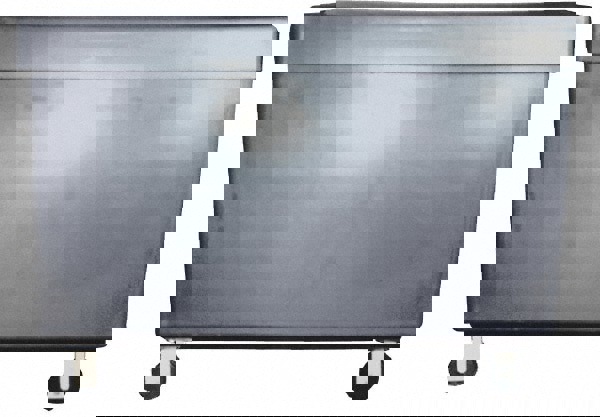 Polyethylene Basket Truck: 75 gal, 800 lb Capacity, 21-1/2