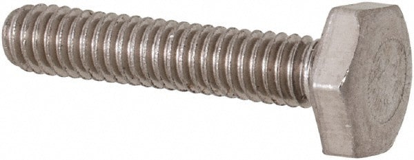 Hex Head Cap Screw: M2.5 x 0.45 x 12 mm, Grade 18-8 & Austenitic Grade A2 Stainless Steel, Uncoated
