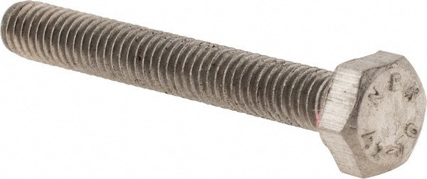 Hex Head Cap Screw: M4 x 0.70 x 30 mm, Grade 18-8 & Austenitic Grade A2 Stainless Steel