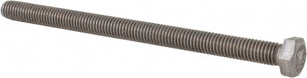 Hex Head Cap Screw: M5 x 0.80 x 75 mm, Grade 18-8 & Austenitic Grade A2 Stainless Steel, Uncoated