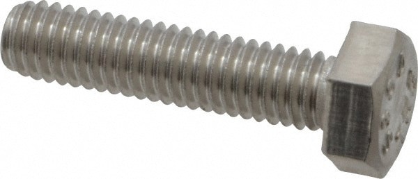Hex Head Cap Screw: M6 x 1.00 x 22 mm, Grade 18-8 & Austenitic Grade A2 Stainless Steel, Uncoated