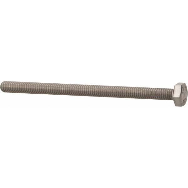 Hex Head Cap Screw: M6 x 1.00 x 90 mm, Grade 18-8 & Austenitic Grade A2 Stainless Steel, Uncoated