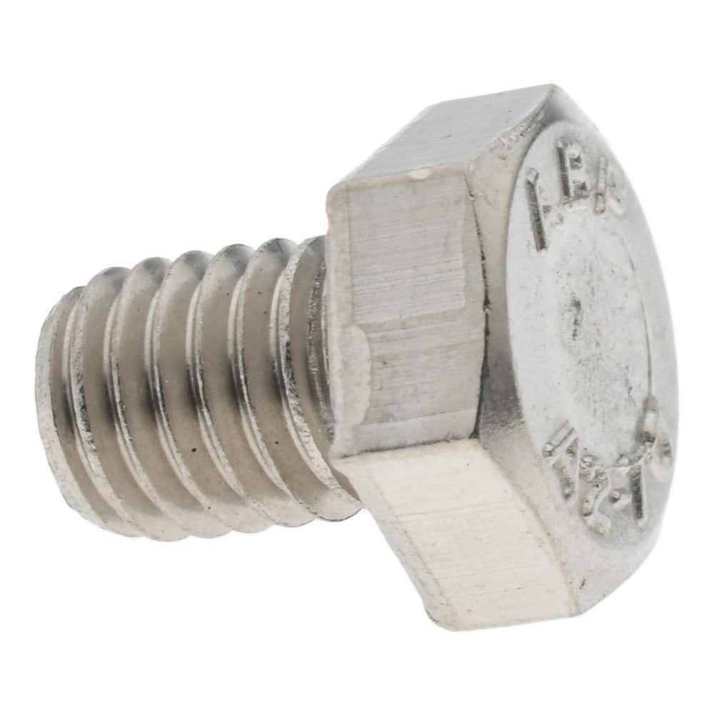 Hex Head Cap Screw: M8 x 1.25 x 10 mm, Grade 18-8 & Austenitic Grade A2 Stainless Steel