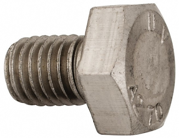 Hex Head Cap Screw: M10 x 1.50 x 14 mm, Grade 18-8 & Austenitic Grade A2 Stainless Steel, Uncoated