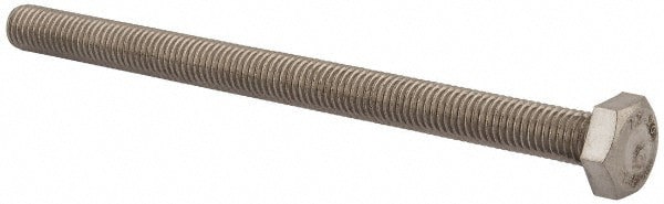 Hex Head Cap Screw: M10 x 1.50 x 140 mm, Grade 18-8 & Austenitic Grade A2 Stainless Steel, Uncoated