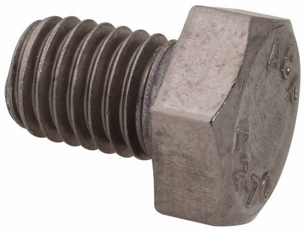Hex Head Cap Screw: M12 x 1.75 x 16 mm, Grade 18-8 & Austenitic Grade A2 Stainless Steel, Uncoated