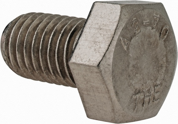 Hex Head Cap Screw: M12 x 1.75 x 20 mm, Grade 18-8 & Austenitic Grade A2 Stainless Steel