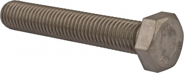 Hex Head Cap Screw: M12 x 1.75 x 70 mm, Grade 18-8 & Austenitic Grade A2 Stainless Steel, Uncoated