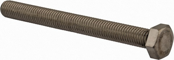 Hex Head Cap Screw: M12 x 1.75 x 120 mm, Grade 18-8 & Austenitic Grade A2 Stainless Steel, Uncoated