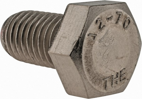 Hex Head Cap Screw: M14 x 2.00 x 25 mm, Grade 18-8 & Austenitic Grade A2 Stainless Steel