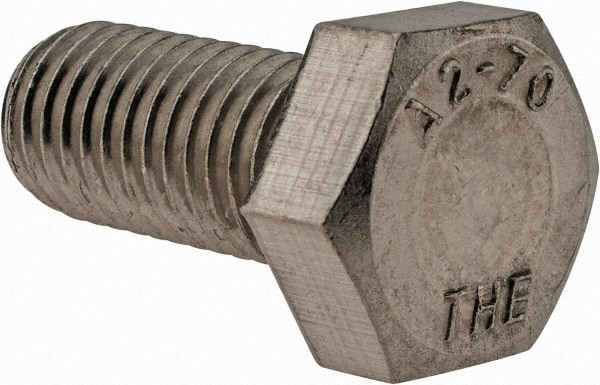 Hex Head Cap Screw: M14 x 2.00 x 30 mm, Grade 18-8 & Austenitic Grade A2 Stainless Steel