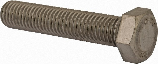 Hex Head Cap Screw: M14 x 2.00 x 70 mm, Grade 18-8 & Austenitic Grade A2 Stainless Steel, Uncoated