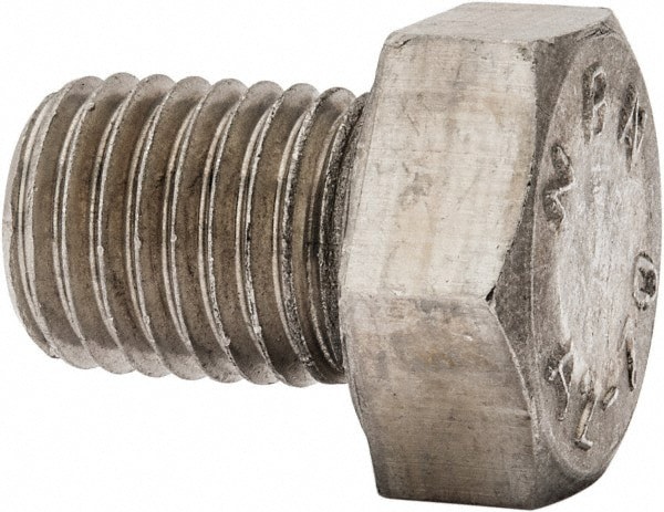 Hex Head Cap Screw: M16 x 2.00 x 20 mm, Grade 18-8 & Austenitic Grade A2 Stainless Steel, Uncoated