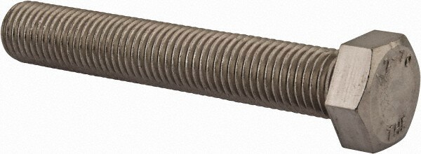 Hex Head Cap Screw: M16 x 2.00 x 100 mm, Grade 18-8 & Austenitic Grade A2 Stainless Steel, Uncoated