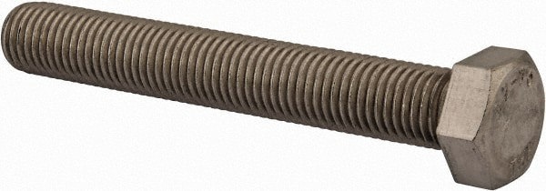 Hex Head Cap Screw: M16 x 2.00 x 110 mm, Grade 18-8 & Austenitic Grade A2 Stainless Steel, Uncoated