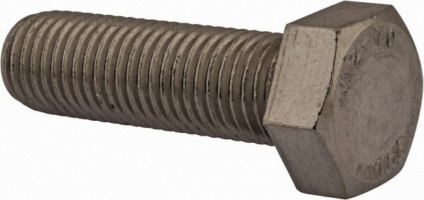 Hex Head Cap Screw: M20 x 2.50 x 65 mm, Grade 18-8 & Austenitic Grade A2 Stainless Steel, Uncoated