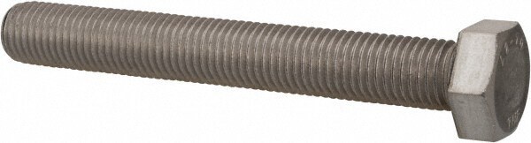 Hex Head Cap Screw: M20 x 2.50 x 150 mm, Grade 18-8 & Austenitic Grade A2 Stainless Steel, Uncoated