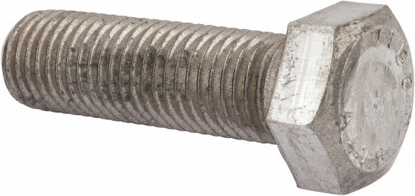 Hex Head Cap Screw: M24 x 3.00 x 80 mm, Grade 18-8 & Austenitic Grade A2 Stainless Steel, Uncoated