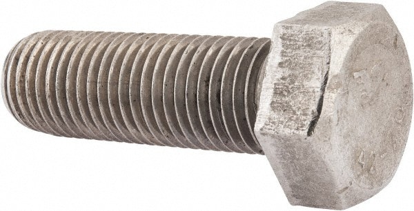Hex Head Cap Screw: M30 x 3.50 x 90 mm, Grade 18-8 & Austenitic Grade A2 Stainless Steel, Uncoated