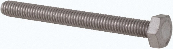 Hex Head Cap Screw: M4 x 0.70 x 40 mm, Grade 316 & Austenitic Grade A4 Stainless Steel, Uncoated