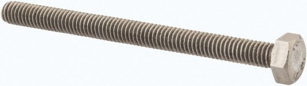 Hex Head Cap Screw: M4 x 0.70 x 50 mm, Grade 316 & Austenitic Grade A4 Stainless Steel, Uncoated