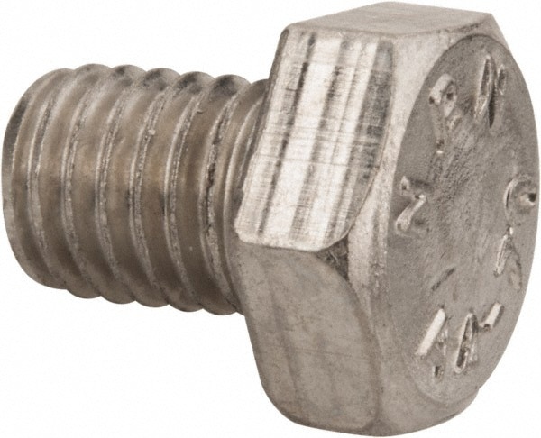 Hex Head Cap Screw: M8 x 1.25 x 10 mm, Grade 316 & Austenitic Grade A4 Stainless Steel, Uncoated